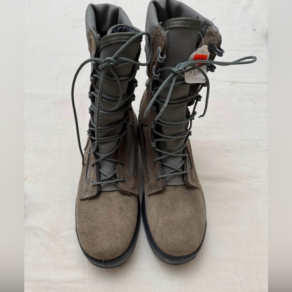 Authentic Belleville Olive Green Lace-Up Tactical Boots
